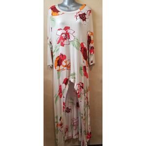Soft Stretchy Annabelle High low Floral Dress